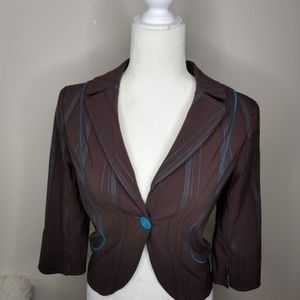 4/$20 Equestrian Designs Blazer & Pant Set